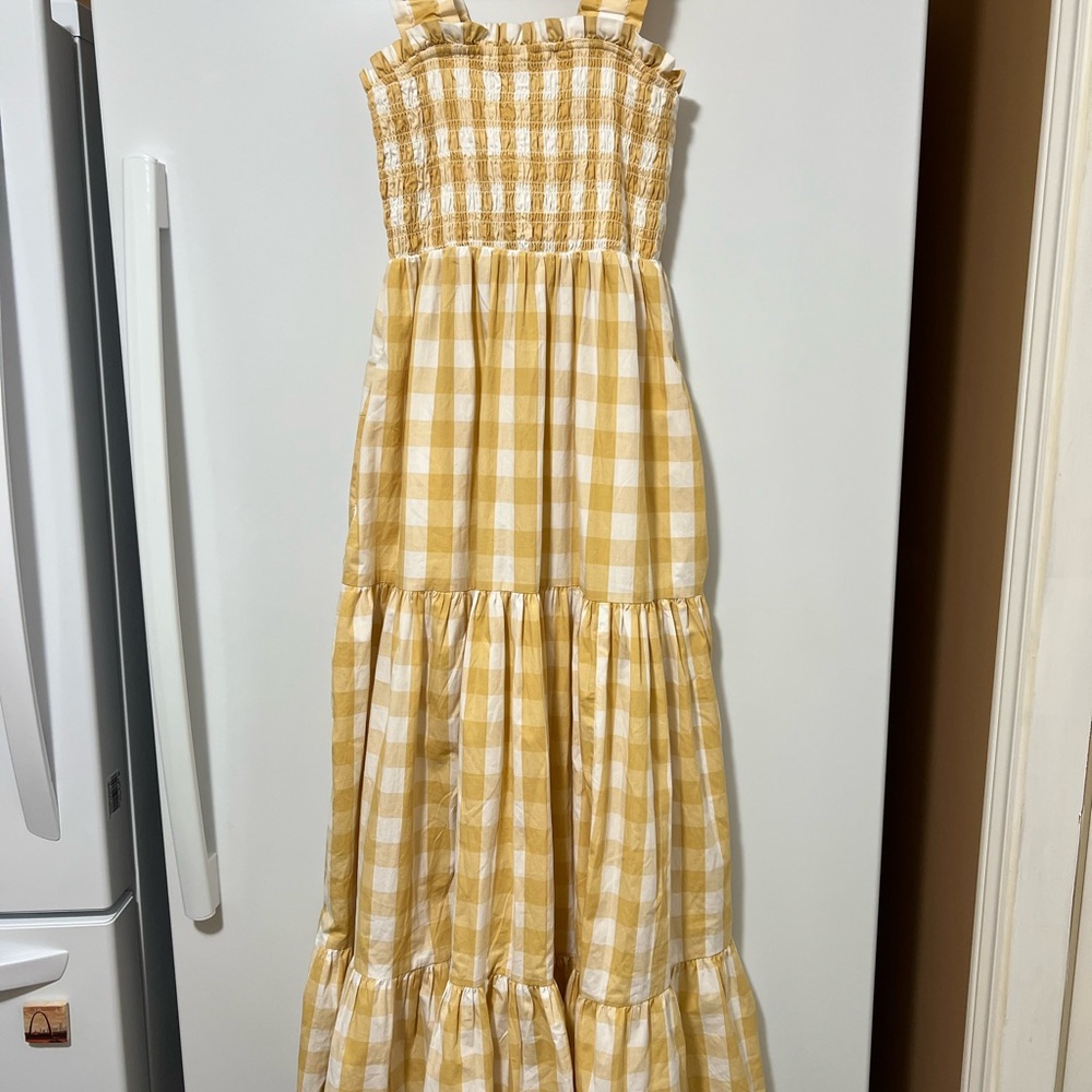 Smocked Bodice Easy Maxi Dress